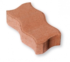 Leier Serpentino piros 6 cm hullámkő 11.5m2